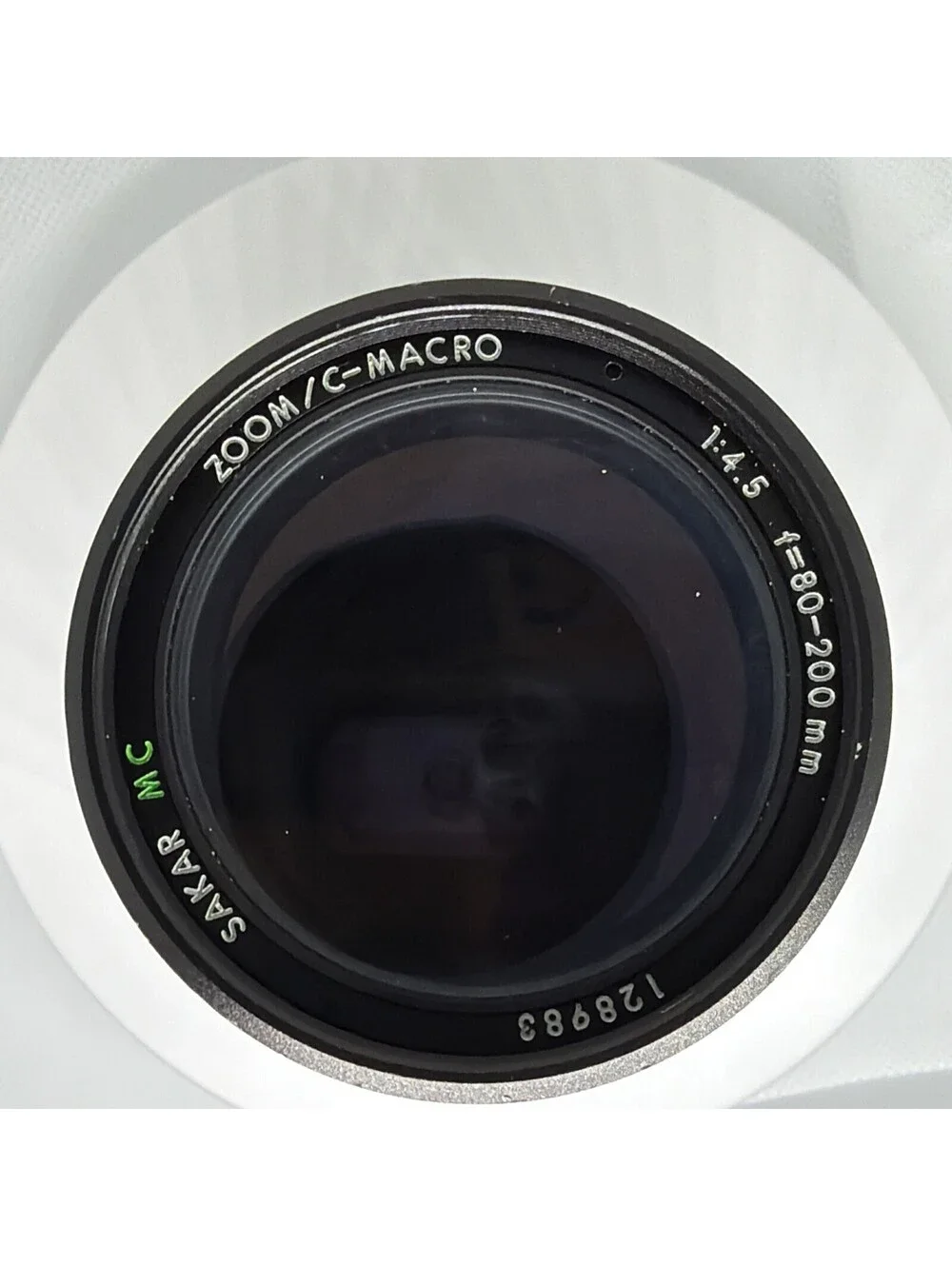 Sakar MC Zoom/C-Macro 80-200mm f/4.5 Manual Focus Lens Pentax K PK 55mm